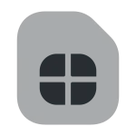Simcard 1 SVG Icon